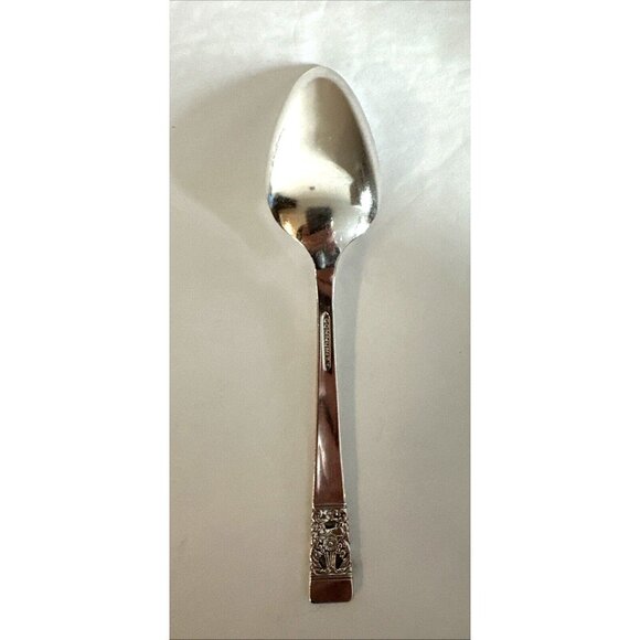 Set of 4 Vintage 1936 Oneida Community CORONATION Teaspoon Silverplate 6 1/8" - Picture 5 of 8